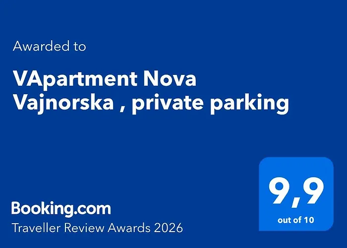 Apartament Vapartment Nova Vajnorska , Private Parking